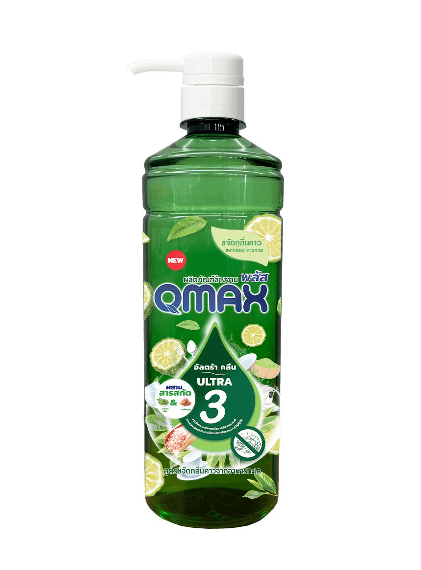Nước Rửa Chén Qmax Ultra 3 - 520ml