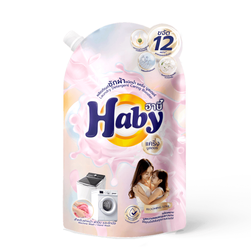 Nước giặt xả Caring Booster Haby - 650ml