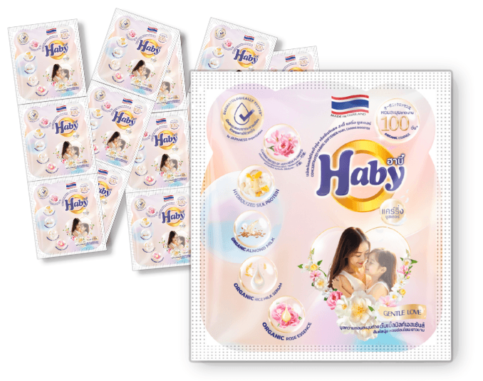Nước xả vải Caring Booster Haby - Dây 22ml