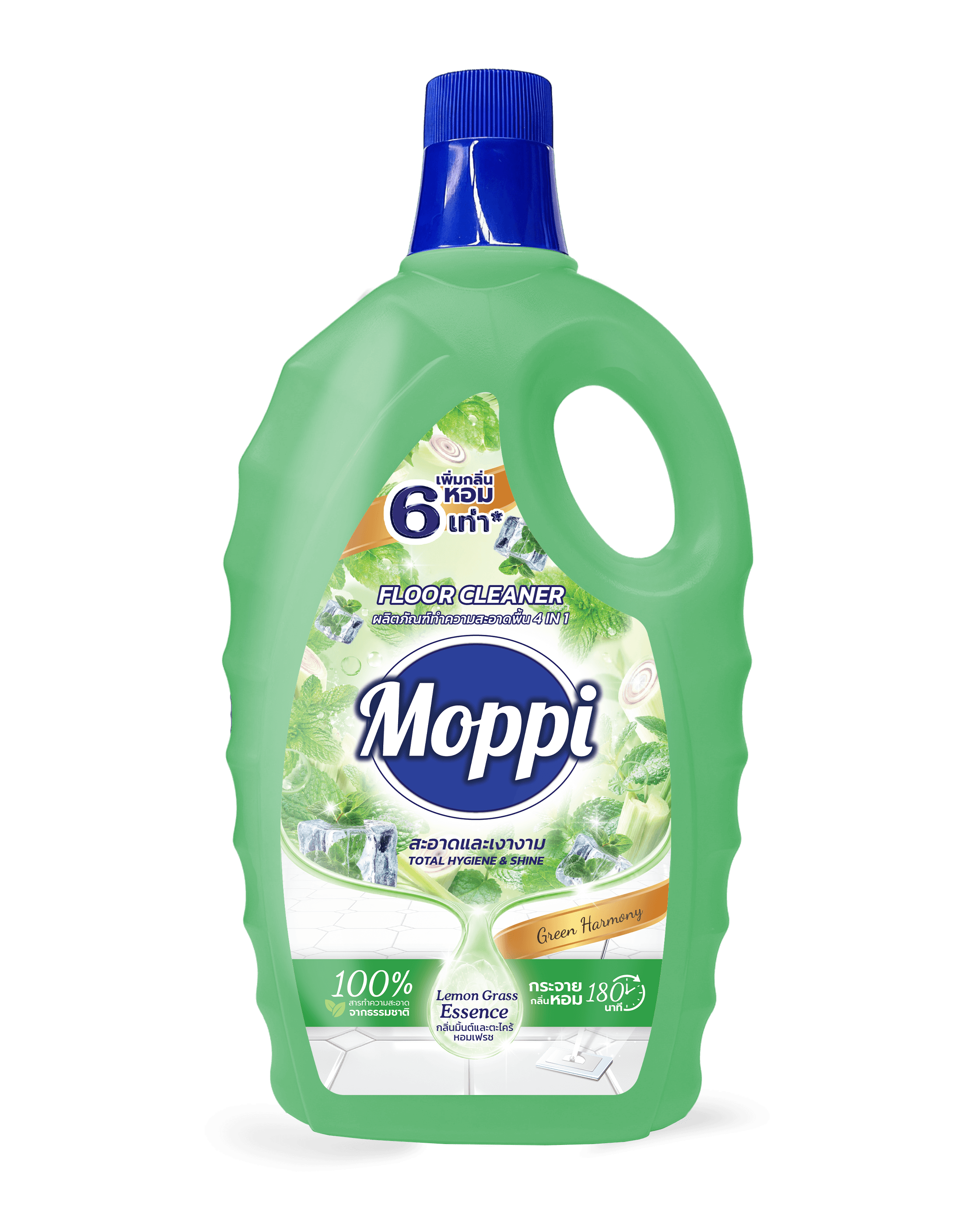 Nước lau sàn Benefit 4in1 Moppi - 1,4L