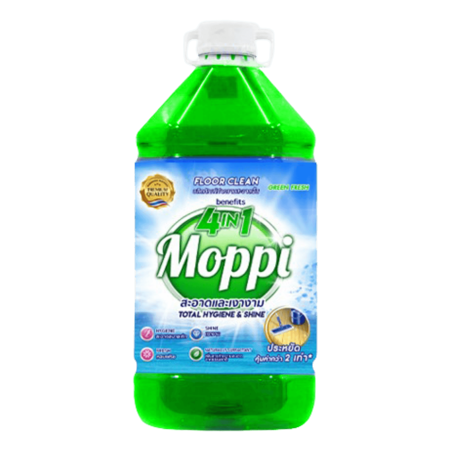 Nước lau sàn Benefit 4in1 Moppi - 5,2L
