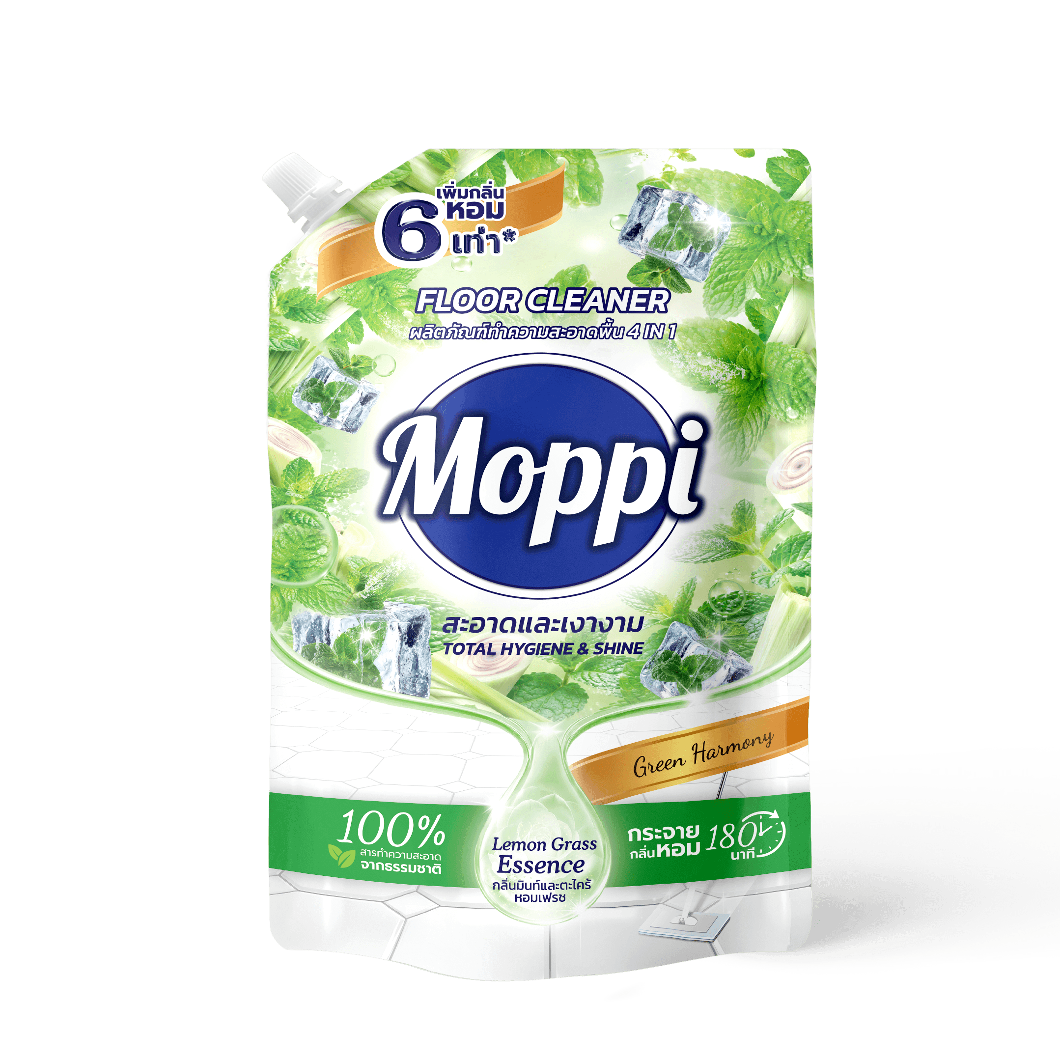 Nước lau sàn Benefit 4in1 Moppi - 900ml